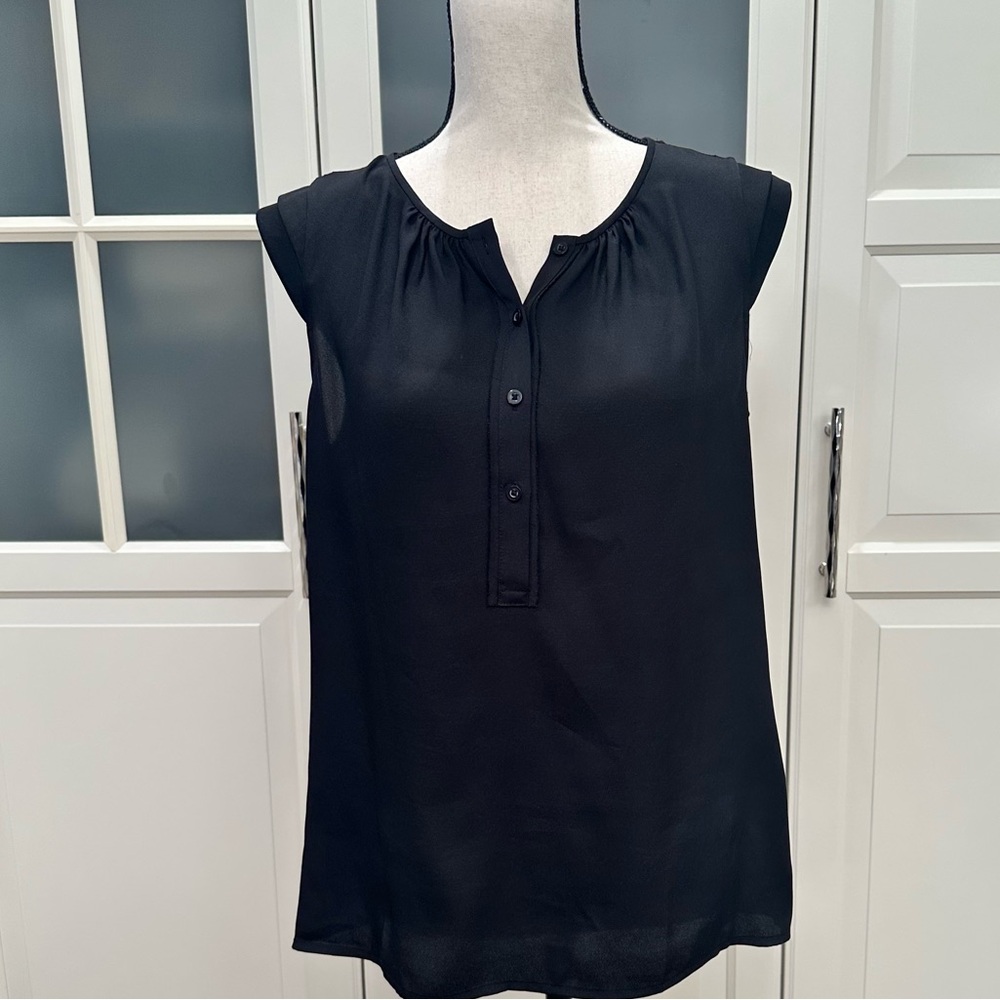 LOFT Black Blouse